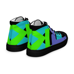 JECK-ONE -MASHUP 2 -Men’s high top canvas shoes