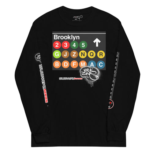 LONG SLEEVE TEE  (uniSex) : BROOKLYN -(2020 upgraded classic)