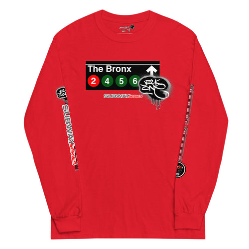 LONG SLEEVE TEE  (uniSex) :THE BRONX -(2020 upgraded classic)