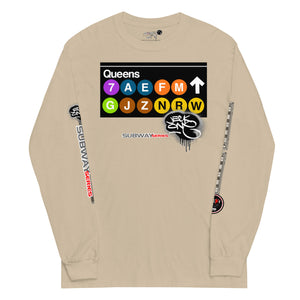 LONG SLEEVE TEE  (uniSex) : QUEENS -(2020 upgraded classic)