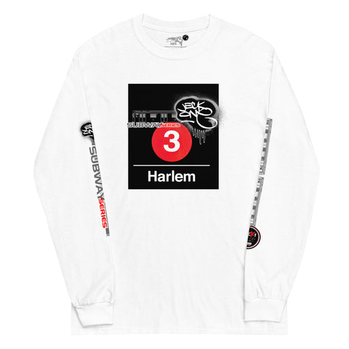 LONG SLEEVE TEE  (uniSex) : HARLEM -(2020 upgraded classic)