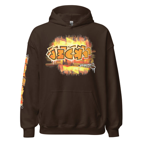 HOODIE (uniSex):  orangeHEAT