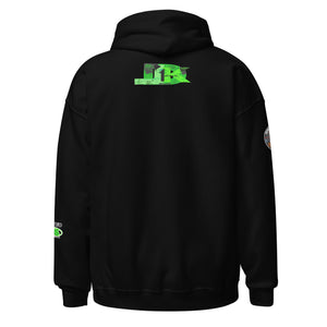 HOODIE (uniSex):  TAGGED UP WALL - (upgraded classic)