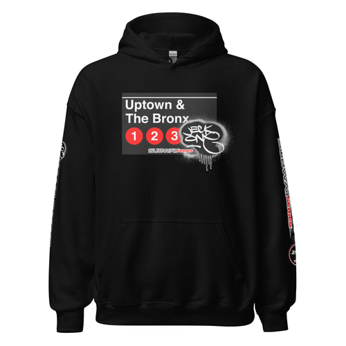 HOODIE (uniSex) : UPTOWN & THE BRONX -(2020 upgraded classic