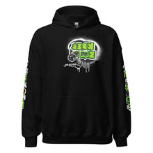 HOODIE (uniSex):  GreenNeonCamoDrip  (upgraded classic)