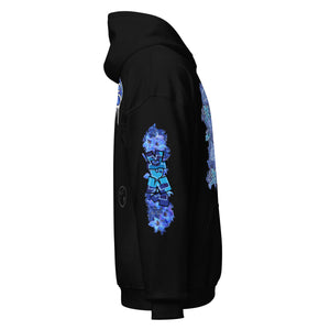 HOODIE: DELPHINIUMS BOUQUET - uniSex