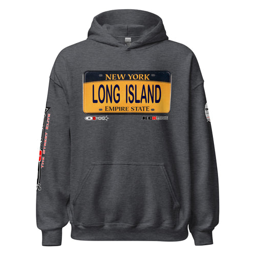 HOODIE (uniSex): LONG ISLAND -VanityPlate