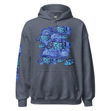 HOODIE: DELPHINIUMS BOUQUET - uniSex