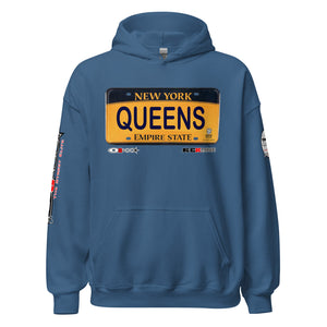 HOODIE (uniSex): QUEENS -VanityPlate