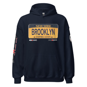 HOODIE (uniSex): BROOKLYN -VanityPlate