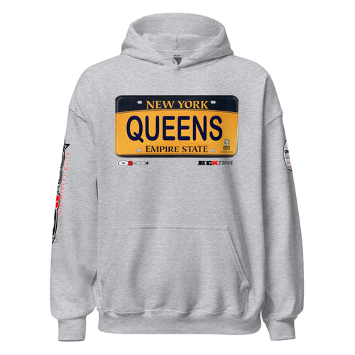 HOODIE (uniSex): QUEENS -VanityPlate