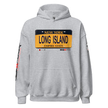 HOODIE (uniSex): LONG ISLAND -VanityPlate