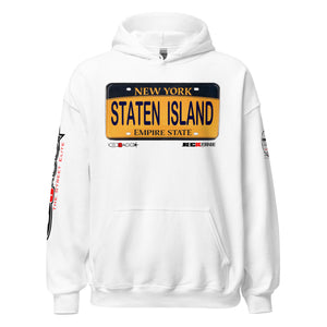 HOODIE (uniSex): STATEN ISLAND -VanityPlate