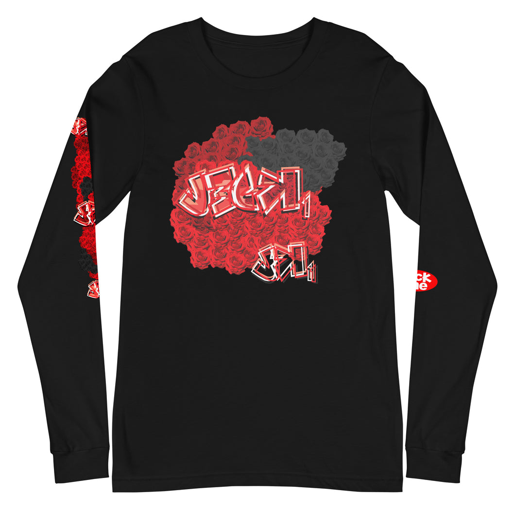 LONG SLEEVE TEE: urRoses Bouquet