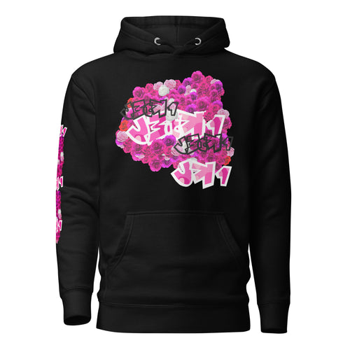 HOODIE: PINKROSES BOUQUET - uniSex