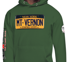 HOODIE (uniSex): MT. VERNON -VanityPlate