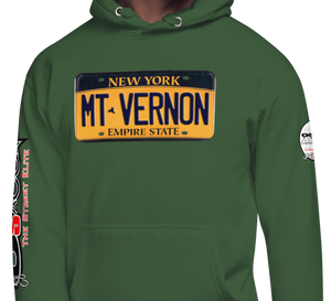 HOODIE (uniSex): MT. VERNON -VanityPlate