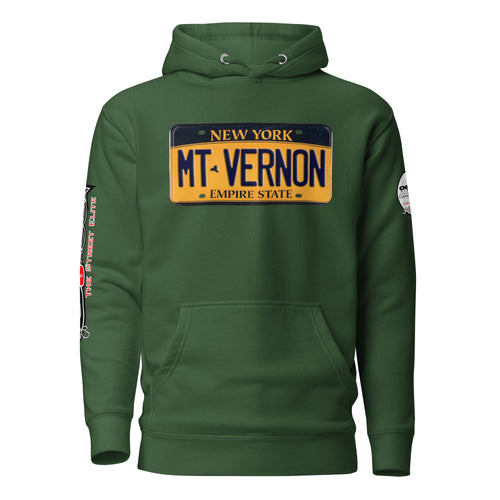 HOODIE (uniSex): MT. VERNON -VanityPlate