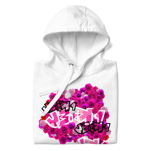 HOODIE: PINKROSES BOUQUET - uniSex