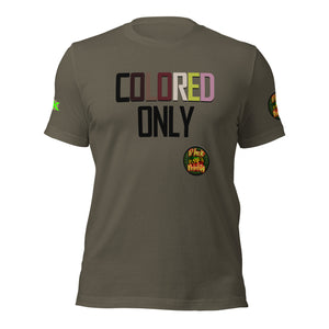 SHORT SLEEVE TEE SHIRT -COLORED ONLY -uniSex