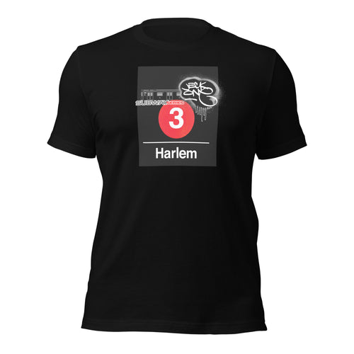 SHORT SLEEVE TEE  (uniSex) : HARLEM -(classic)