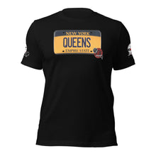 SHORT SLEEVE TEE SHIRT (uniSex) : QUEENS 2021   (JECKONE X oeroSTREETautomotive Custom Classics)