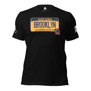 SHORT SLEEVE TEE SHIRT (uniSex) :  BROOKLYN 2021 (JECKONE X oeroSTREETautomotive Custom Classics)