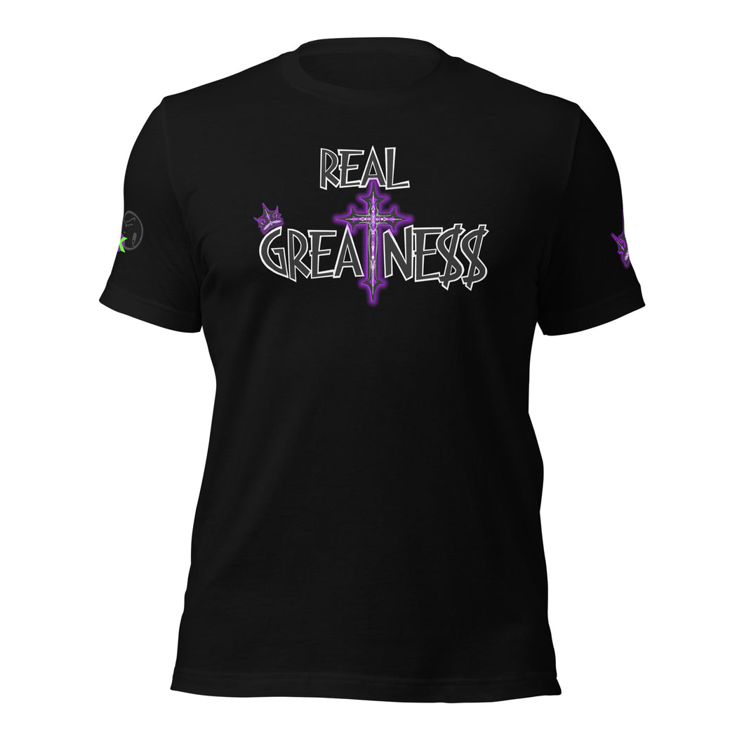 REAL GREATNE$$ -JECKONE collab -Unisex t-shirt