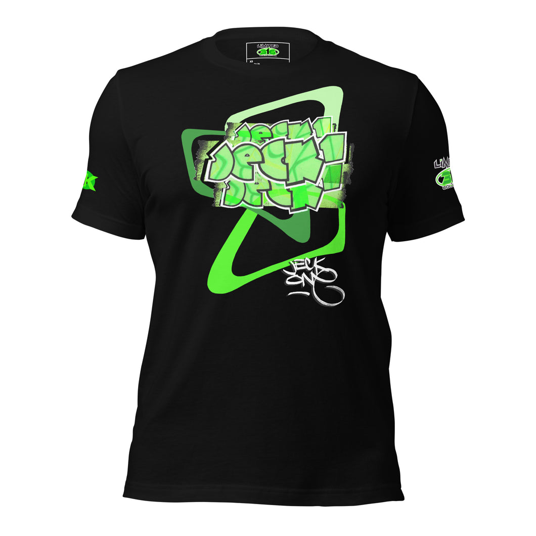 SHORT SLEEVE TEE SHIRT (uniSex) :NEON 3 -(Slinky 2024 update)