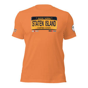 SHORT SLEEVE TEE SHIRT (uniSex) :  STATEN ISLAND (JECKONE X oeroSTREETautomotive Custom Classics)