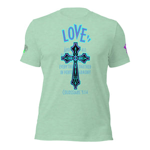 LOVE -Tee Shirt -The CrossRoad Collection -(UniSex)