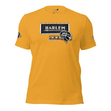 SHORT SLEEVE TEE  (uniSex) : HARLEM (tiled) -(2020 upgraded classic)