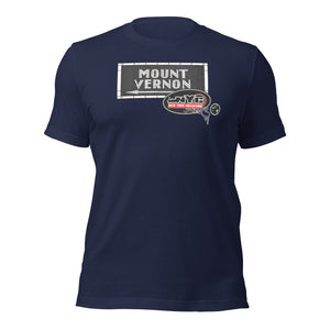 SHORT SLEEVE TEE SHIRT (uniSex) : MOUNT VERNON (classic)