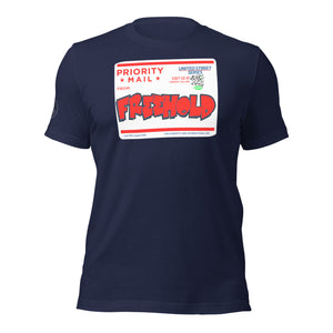 PRORITY MAIL -FREEHOLD -RURAL EDITION Unisex t-shirt