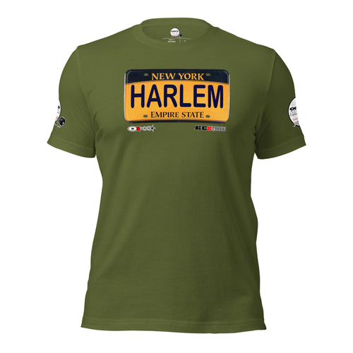 SHORT SLEEVE TEE SHIRT (uniSex) : HARLEM 2019 (JECKONE X oeroSTREETautomotive Custom Classics)