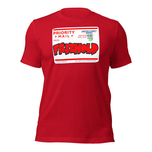 PRORITY MAIL -FREEHOLD -RURAL EDITION Unisex t-shirt