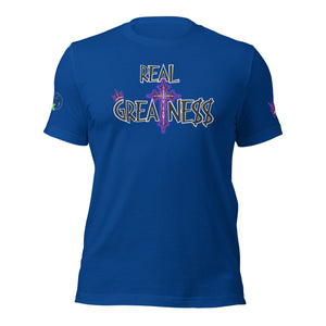 REAL GREATNE$$ -JECKONE collab -Unisex t-shirt