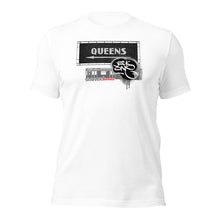 SHORT SLEEVE TEE  (uniSex) : QUEENS (tiled classic)