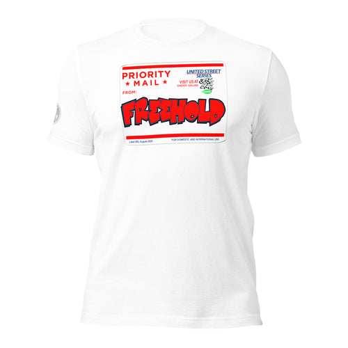 PRORITY MAIL -FREEHOLD -RURAL EDITION Unisex t-shirt