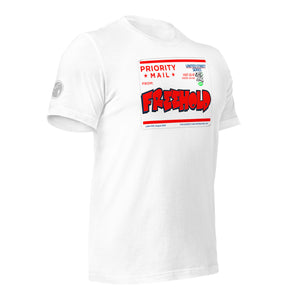 PRORITY MAIL -FREEHOLD -RURAL EDITION Unisex t-shirt