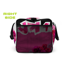 GYM DUFFLE BAG (Premium): PINKROSES BOUQUET