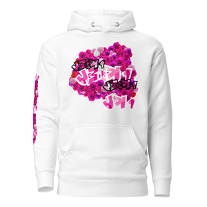 HOODIE: PINKROSES BOUQUET - uniSex