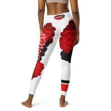 YOGA LEGGINGS: ROSES BOUQUET