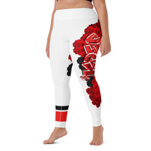 YOGA LEGGINGS: ROSES BOUQUET