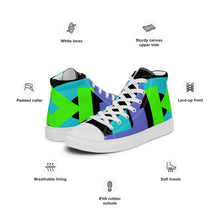 JECK-ONE -Women’s high top canvas shoes