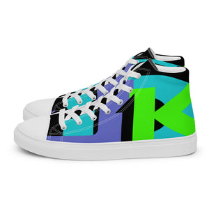 JECK-ONE -Women’s high top canvas shoes