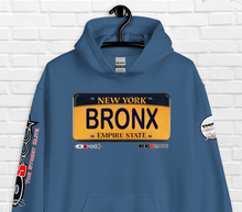 HOODIE (uniSex): BRONX  -VanityPlate