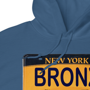 HOODIE (uniSex): BRONX  -VanityPlate