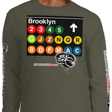 LONG SLEEVE TEE  (uniSex) : BROOKLYN -(2020 upgraded classic)