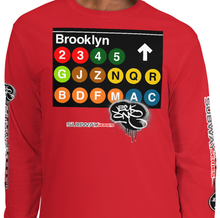 LONG SLEEVE TEE  (uniSex) : BROOKLYN -(2020 upgraded classic)